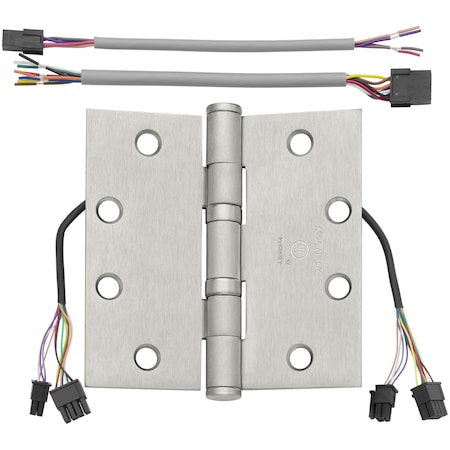 Mckinney Oil Bearing Butt Hinge, 4-1/2" x 4-1/2", US32D, QC12, Standard TA2314 4-1/2X4-1/2 32D QC12